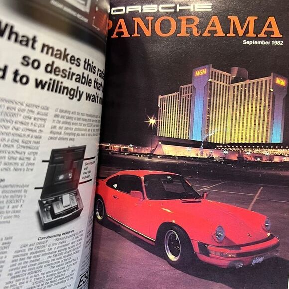 Porsche Panoramic Hardcover Bounded Magazines Vintage 1982 JULY-DEC PCA - Picture 7 of 11